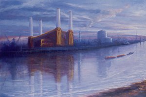 Eski Zafer, 1999 Battersea Elektrik Santrali, Thames by Lee Campbell